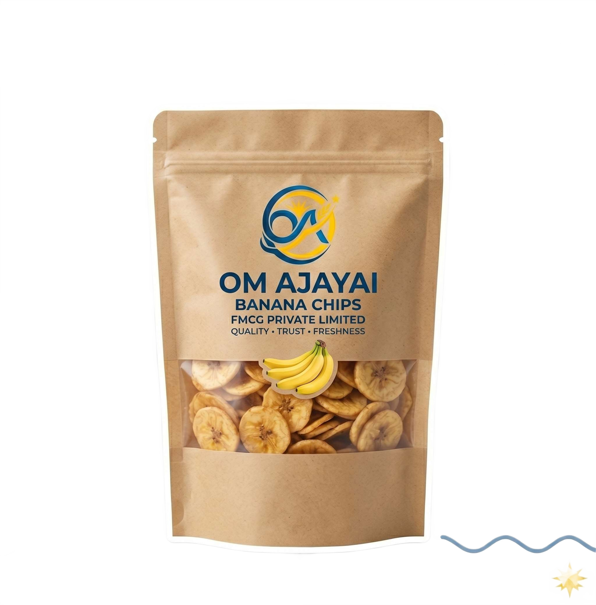 Spicy Banana Chips - 100g
